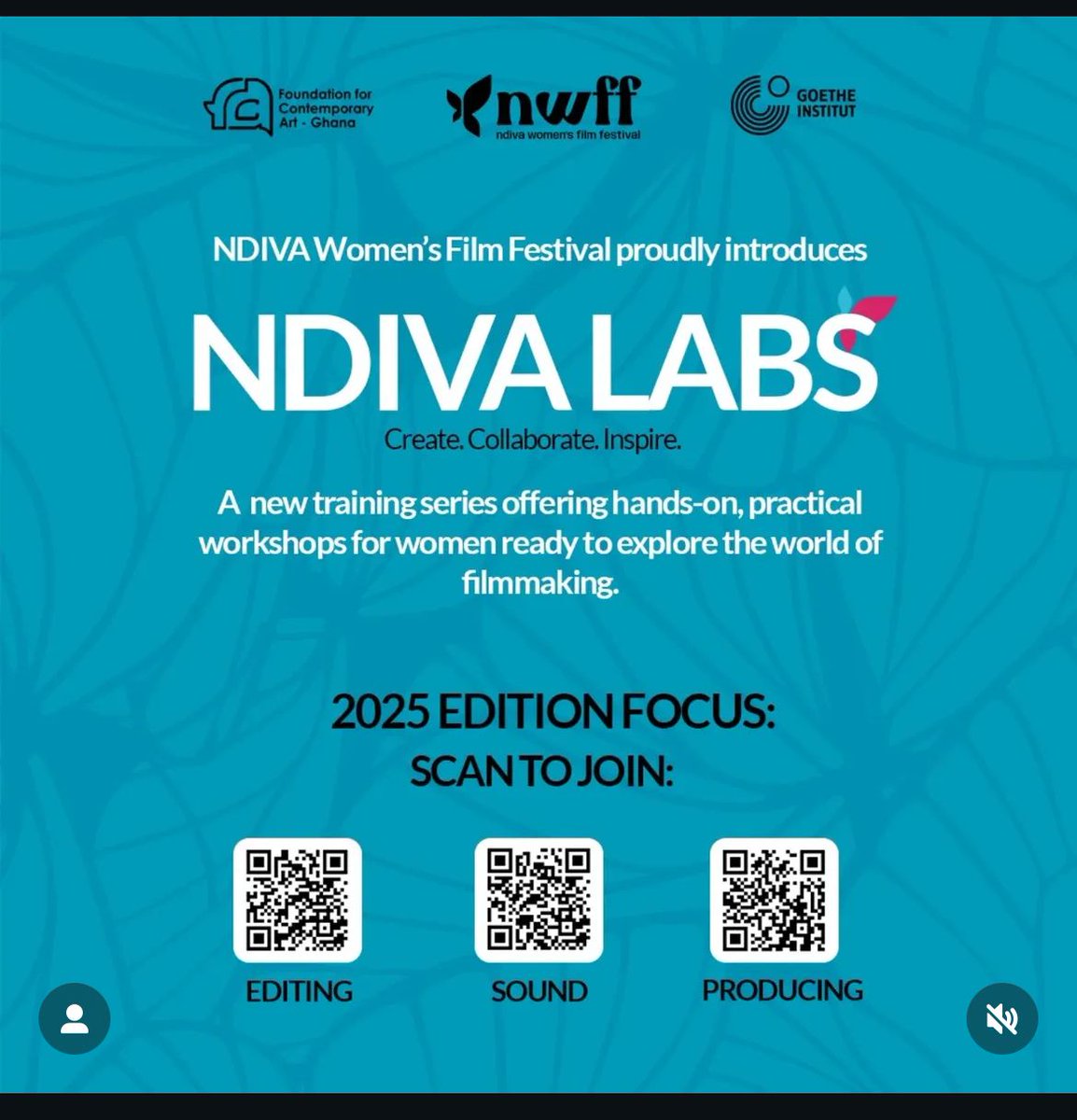 ndivawff's tweet photo. Sign up! 
#BeCurious
#Beinspired
#Filmsbywomen
#Filmsbywomenaboutwomen
#Filmsbymenaboutwomen
NWFF2025 https://t.co/qN9wu5iAt5