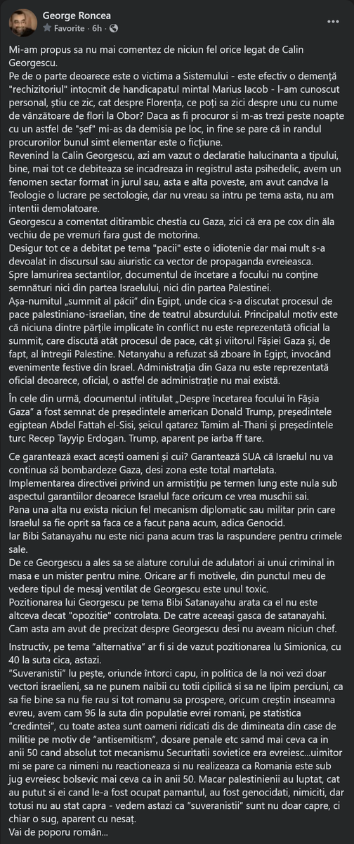 basarab84's tweet photo. #malchus
Da, vai de poporul roman, doar ca el a murit in 2012, cand nu i-a linsat pe mafiotii CCR, la pachet cu Petrov. Populatia tembelizata si manata acum cu tembeliziuni si retele sociale ar mai putea supravietui, cumva, intr-o rezervatie, numai daca va vrea Tripolaritatea... https://t.co/FzqcMrRJ2x