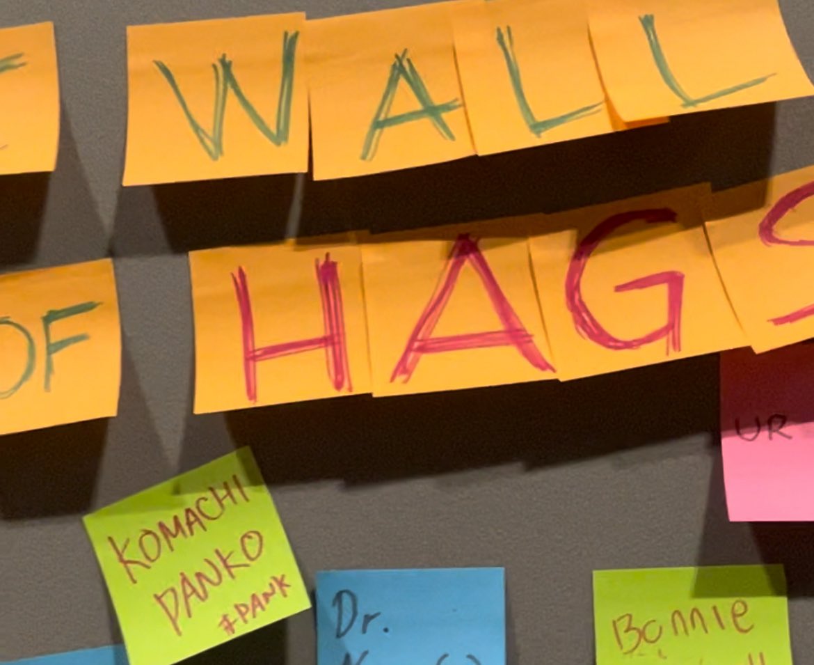 HagfishWS's tweet image. The #PANK is a hag ya know~ 🥰👍 #komachipanko