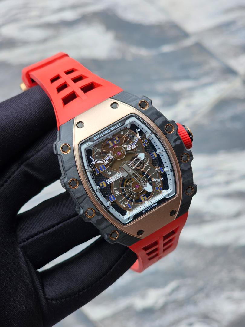 dharyor_gold's tweet image. 💎Elevate your time don’t just wear a watch, wear power. The Richard Mille Automatic is more than precision; it’s prestige on your wrist. Engineered for icons, crafted for excellence.⏱️✨

Own the moment. DM to make it yours today.

#RichardMille #LuxuryWatch #AutomaticMovement