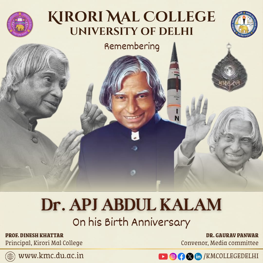 Kirori Mal College (@kmcollegedelhi) on Twitter photo 
