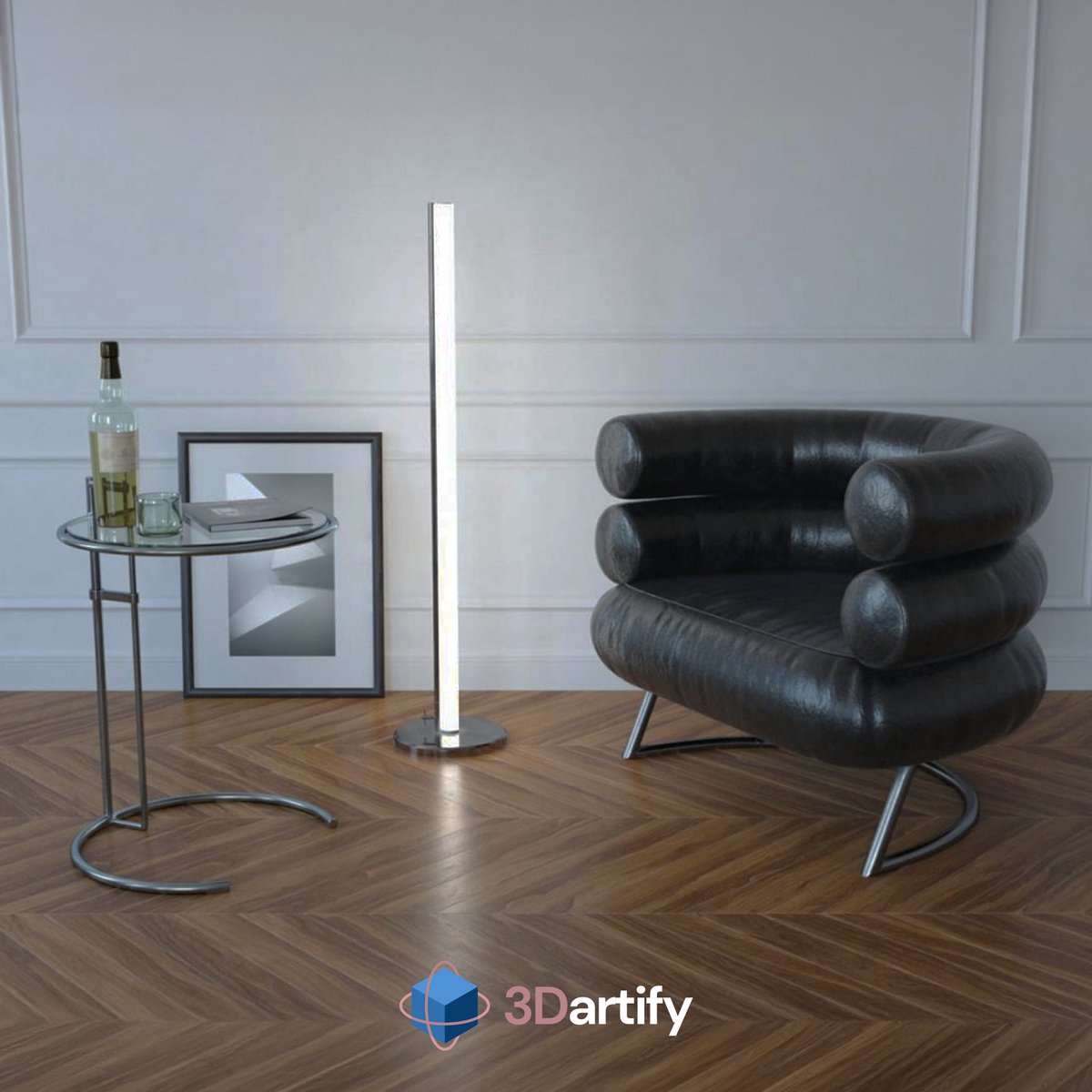3dartifynet's tweet photo. Modern minimalism, perfectly rendered. 🖤 Light, form, and texture in harmony — a study in simplicity and realism. Find it with code 9BBC6E #3Dartify #3DRender #ArchViz #MinimalDesign #CGIInterior #3DModeling https://t.co/uZpNdTWQQx