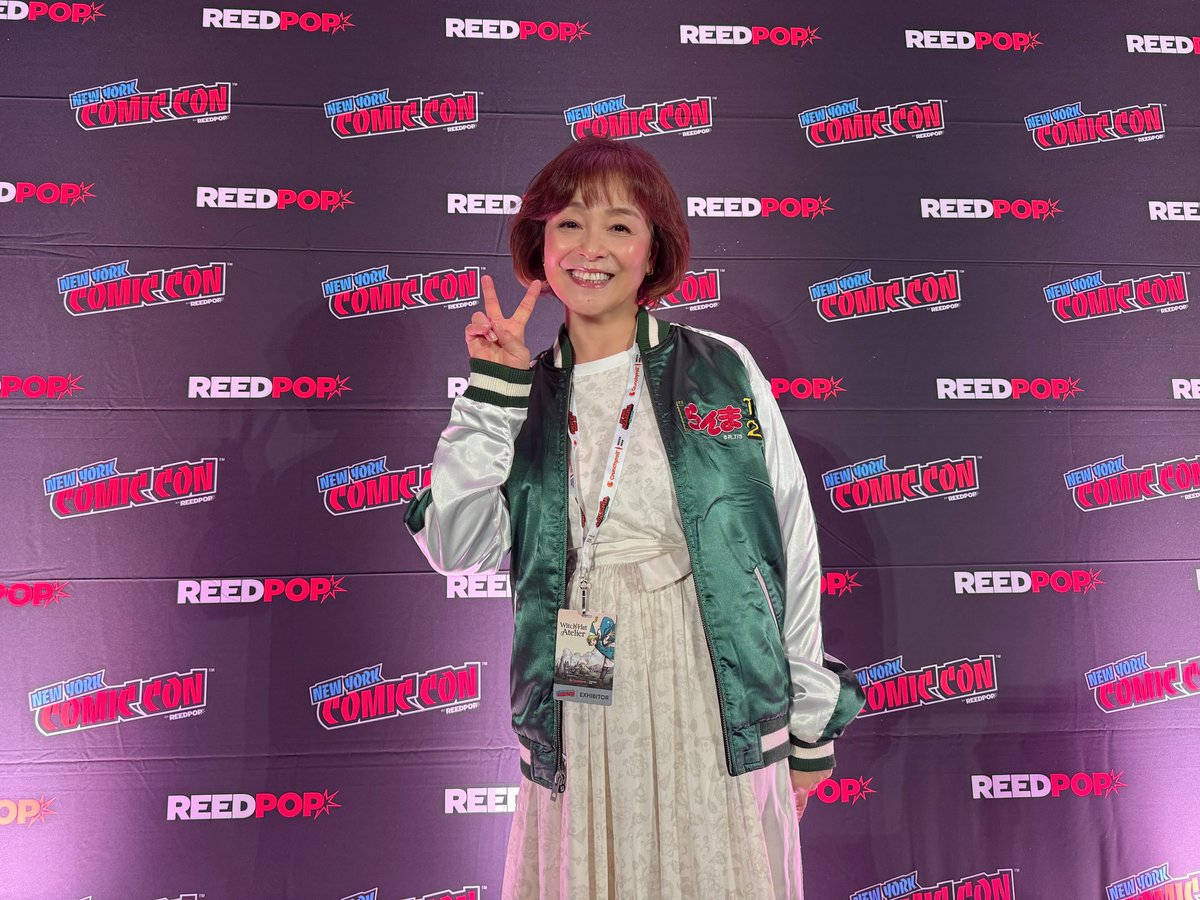 ranma_pr's tweet image. #日髙のり子 さんがニューヨークコミコンの #VIZ パネルに登壇しました！
NYの皆さん、ありがとうございました🍥

#NYCC #らんまアニメ #ranma