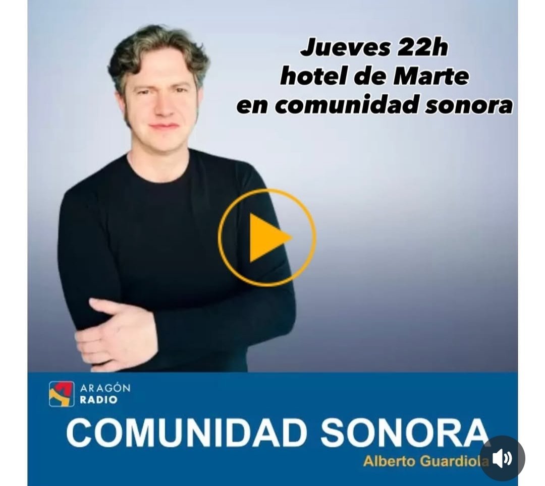 HOTEL de MARTE 😎🎸
Mañana jueves a las 22h estaremos en Comunidad Sonora . Tocaremos y hablaremos de nuestro nuevo LP.
#hoteldemarte 
#comunidadsonora