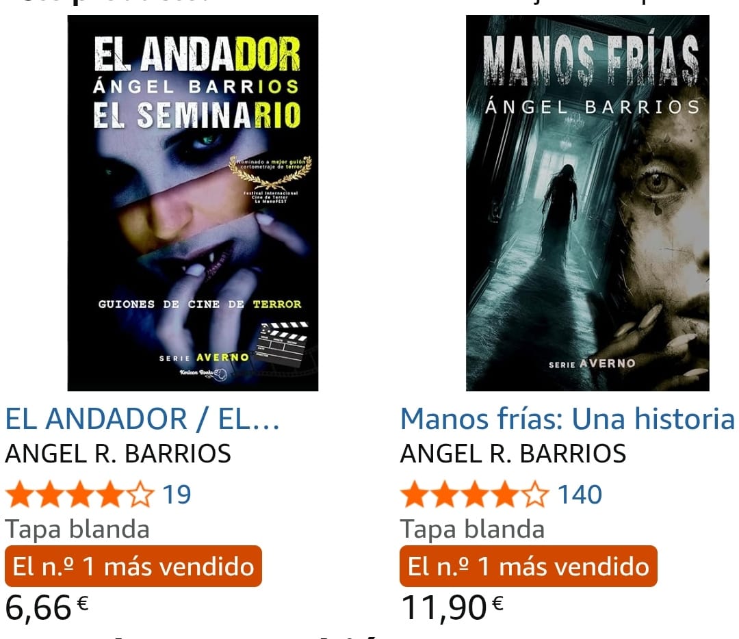 «Al sótano se baja a oscuras, descalzo y con un bate».
Buenos días.
#FelizMiercoles 

Celebra #halloween leyendo...
MANOS FRÍAS 
Nº 1 en #terrorpsicológico
Novela basada en el guion de 
EL ANDADOR
Nº 1 en #guiones de cine

Serie AVERNO
Puro #Terror 

#KindleUnlimited #Salamanca