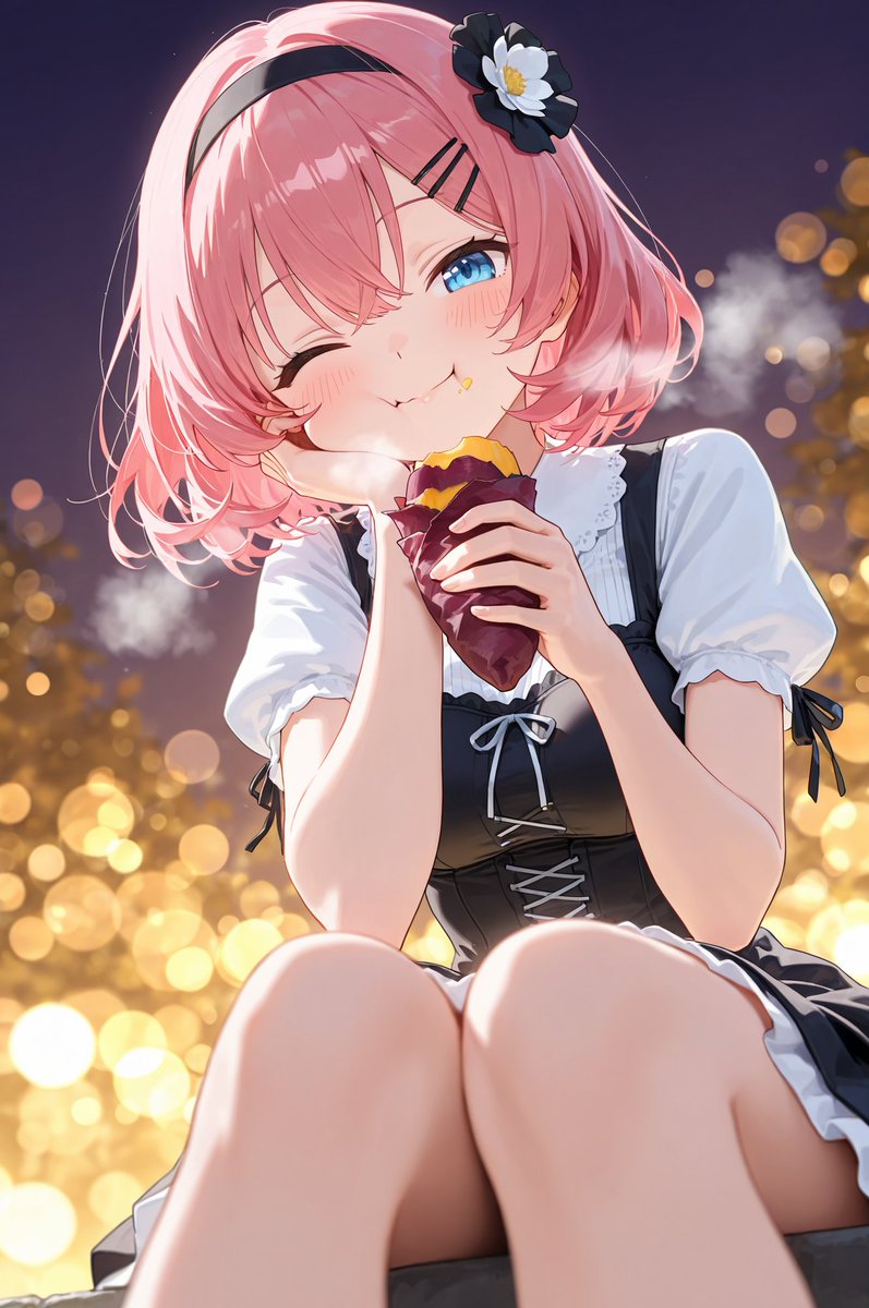 みんな今日もお疲れ様〜🌙
食いしん坊のゆめおりはね、朝も昼も夜もお芋さんが相棒なの🍠💕

今日はあまりにも眠たくて、ついお昼寝しちゃったの💤
そしたら1時間が消えてて…お仕事が全然終わらない〜😭💦
1日が48時間あったらいいのになぁって本気で思っちゃったよ🥱