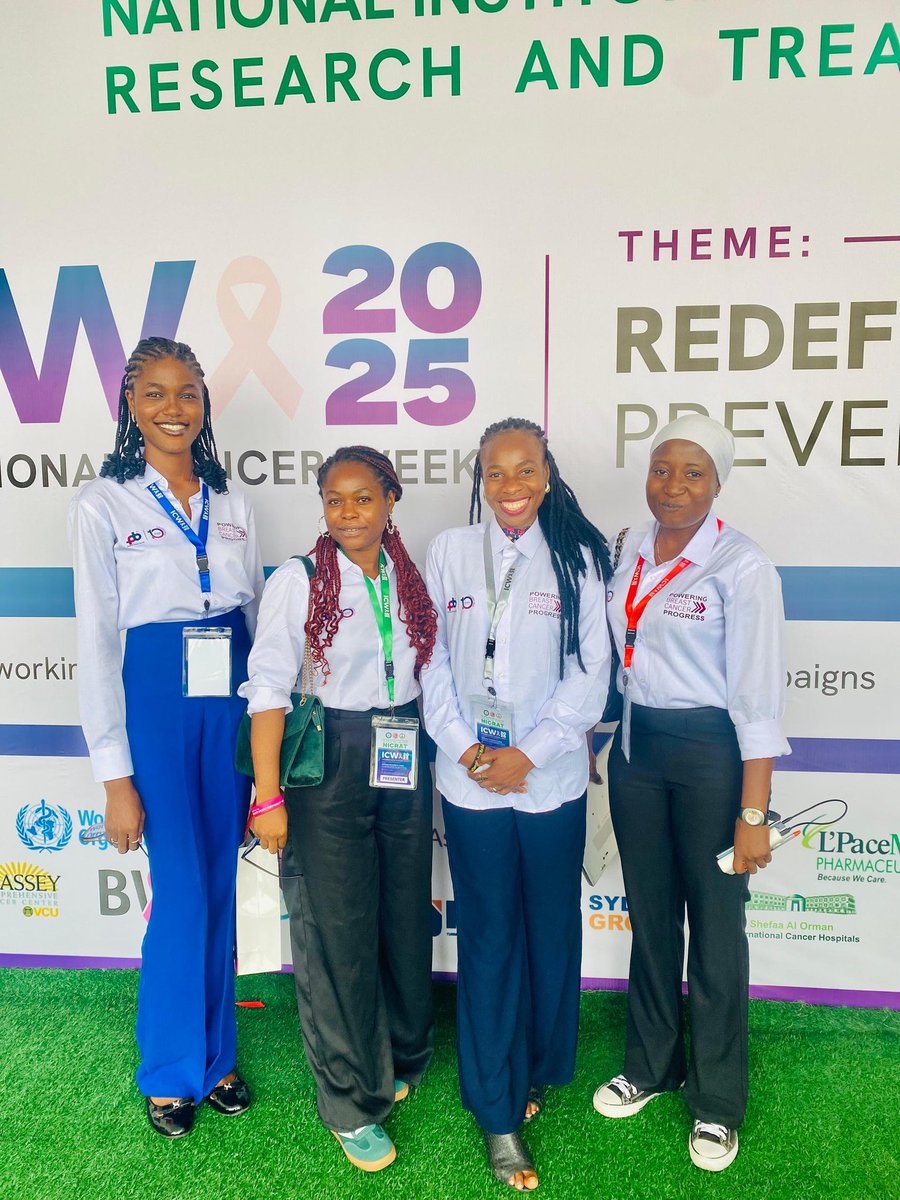 projectpinkblue's tweet photo. Project PINK BLUE was proudly at Day 2 of #ICW2025, engaging in powerful conversations, advocacy sessions &amp; collaborations with oncology leaders.

Today, we’re presenting two research findings that spotlight the realities &amp; opportunities in African cancer care
#ProjectPINKBLUE https://t.co/e0Vbm1Zaa6