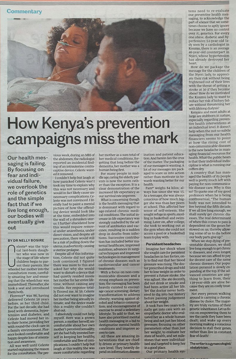 A lot of our health prevention messages are packed to scare us into action rather than to motivate us towards wanting better for our health