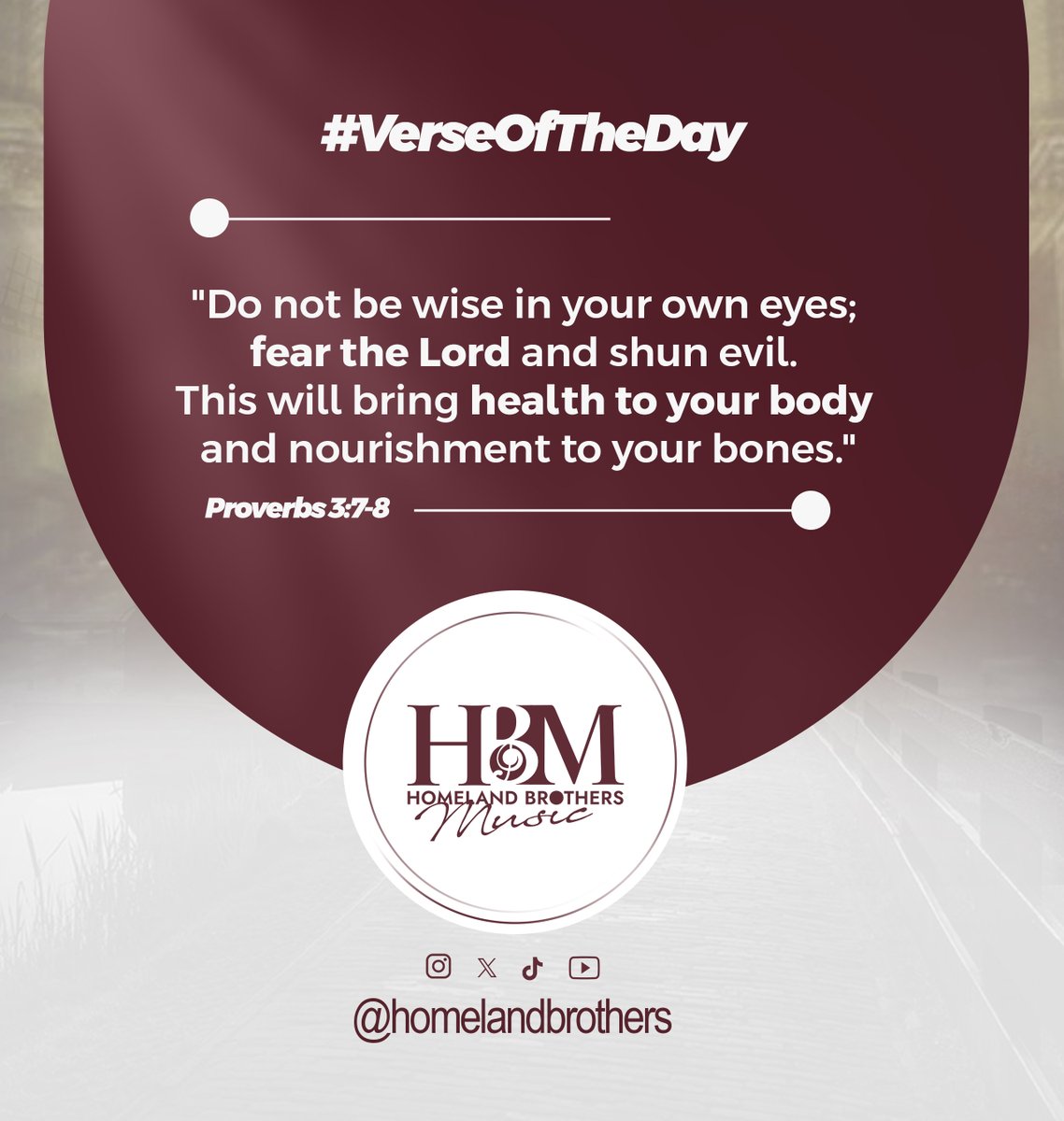 homelandbrothe's tweet photo. #VerseOfTheDay #homelandbrothers 
#feartheLord

@sdakcc @sdanajja_ch @sdachurchbukoto @Ndozire @JustusPerez4 @accacomm16 https://t.co/0eHhYTODuM