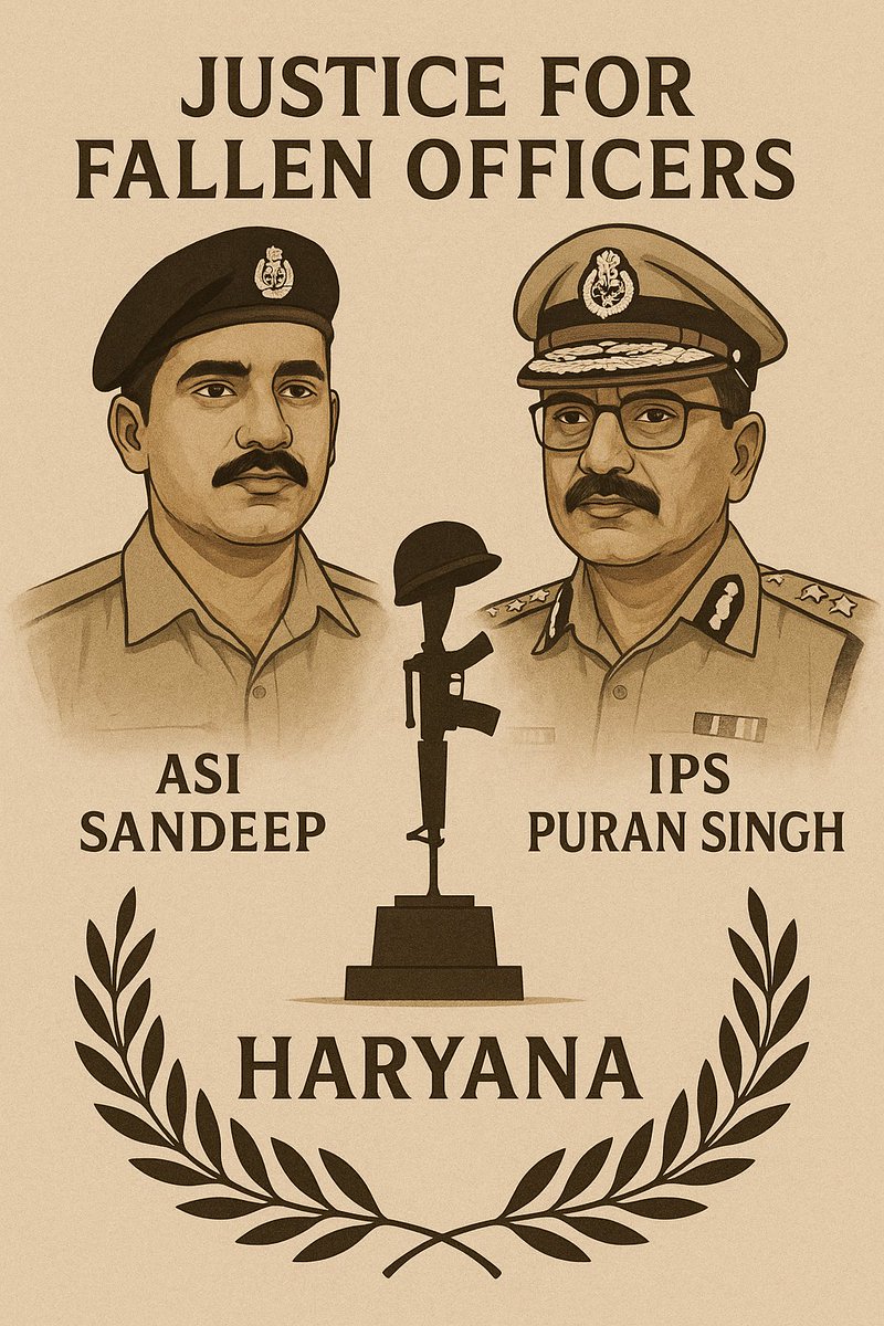Da___Engineer's tweet image. प्रिय जाट परिवार,
आखिर मरा हुआ इंसान किसी को आत्महत्या के लिए मजबूर कर सकता है या जिंदा रहते इंसानों ने ASI संदीप लाठर हत्या को आत्महत्या का सर्टिफिकेट दिया है?
ASI संदीप लाठर ही क्यों चुना बीजेपी, DGP शत्रुजीत कपूर और SP नरेंद्र बिजारनिया ने?
संदीप पांडेय, मिश्रा, भड़ाना,…