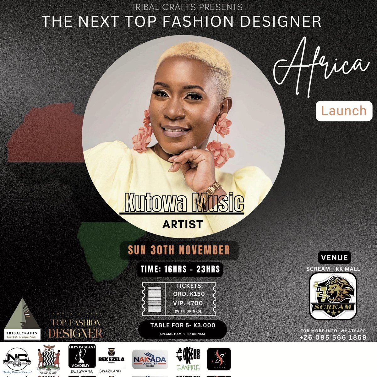 30th November 2025 
<a href="/KutowaMusic/">KutowaMusic</a> will be at the The Next Top Fashion Designer Africa Launch.

#KutowaMusic #260Africa