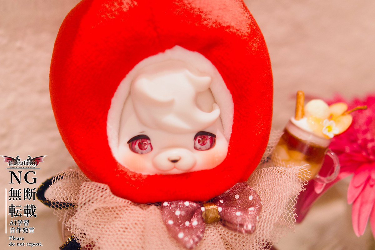 楽しみにしてたわにさんのりんごちゃん🍎が昨日到着しましたー💕💕💕💕💕もう襟まで可愛過ぎる！！！！！！（大声）
 #COCORIANG #すずーアイ  #メルヘンメイデン服
