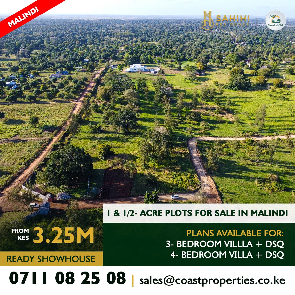 coastvalueske's tweet photo. 𝐄𝐱𝐜𝐥𝐮𝐬𝐢𝐯𝐞. 𝐒𝐞𝐜𝐮𝐫𝐞. 𝐒𝐞𝐫𝐞𝐧𝐞 🏖️

That’s the promise of Sahihi Residence, a gated community with controlled development and top-tier infrastructure. Malindi’s new address for modern living is waiting for you.
✅ Gated Community in Malindi
✅ Controlled development
✅ Ready house plans

𝐏𝐫𝐢𝐜𝐞:
1/2- Acre- KES 3.25M
1- Acre- KES 5.5M

Call us on: +254 711 08 25 08
#sahihiresidence #coastvalueskenya #malindi