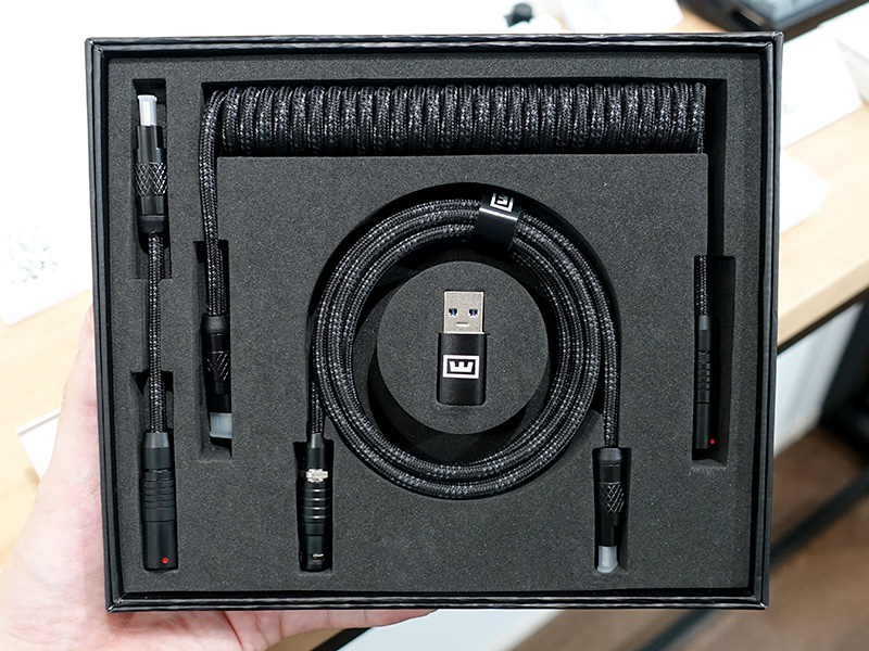 watch_akiba's tweet image. 更新：着脱機構でコイル/ストレートを切り替えられる高品質USBケーブルがWootingから akiba-pc.watch.impress.co.jp/docs/news/news… #USBケーブル #Wooting