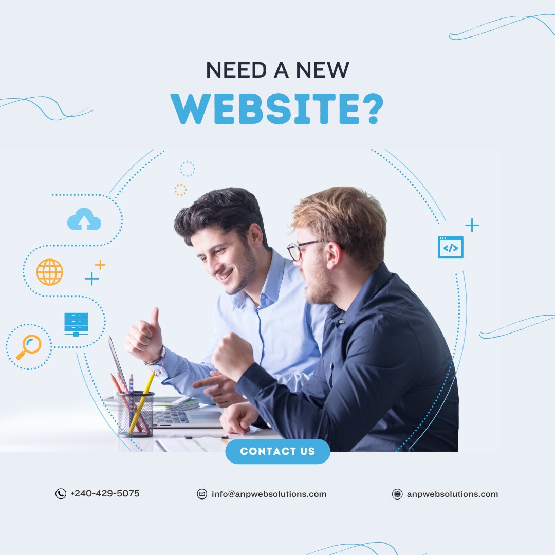 anpwebsolutions's tweet image. Need a new website that truly connects? Let&apos;s build a powerful digital presence together! We provide expert web solutions from concept to launch.

CONTACT US to start your project!
📞 +240-429-5075 | 📧 info@anpwebsolutions.com

#WebDevelopment #WebSolutions  #ANPWebSolutions