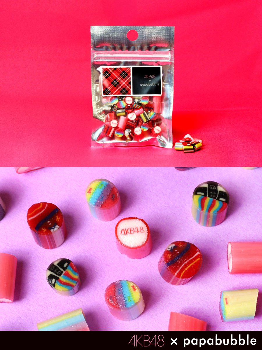 AKB48 との コラボキャンディが発売決定🩷 ＼ AKB48の結成20周年を記念