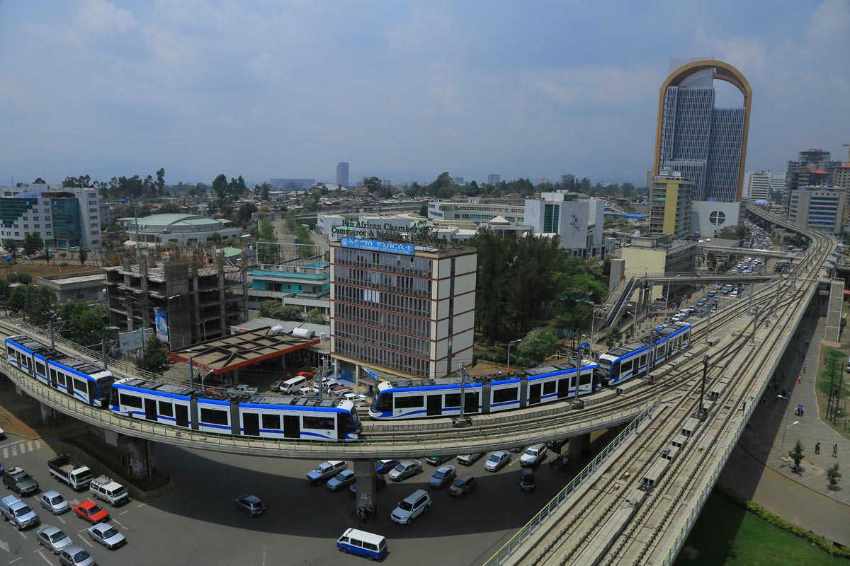 Addis Ababa, Ethiopia 🇪🇹 is the only city with a Light Rail system in East Africa.