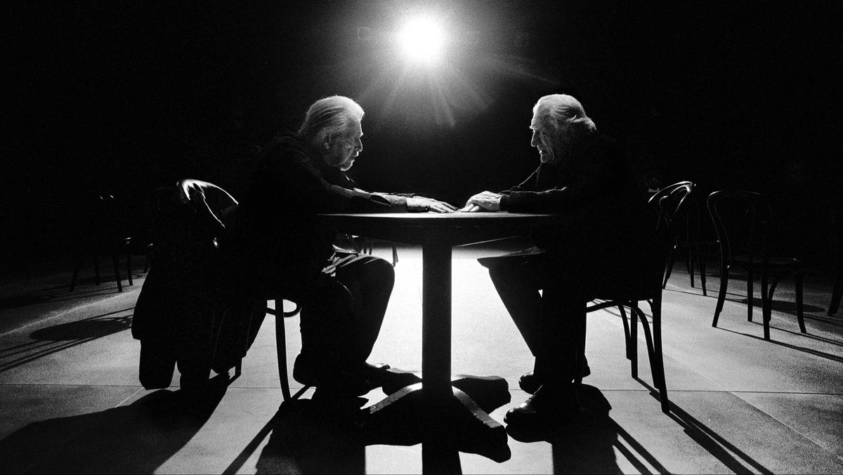 StreetFashion01's tweet image. Al Pacino &amp;amp; Robert De Niro for Moncler (2025)