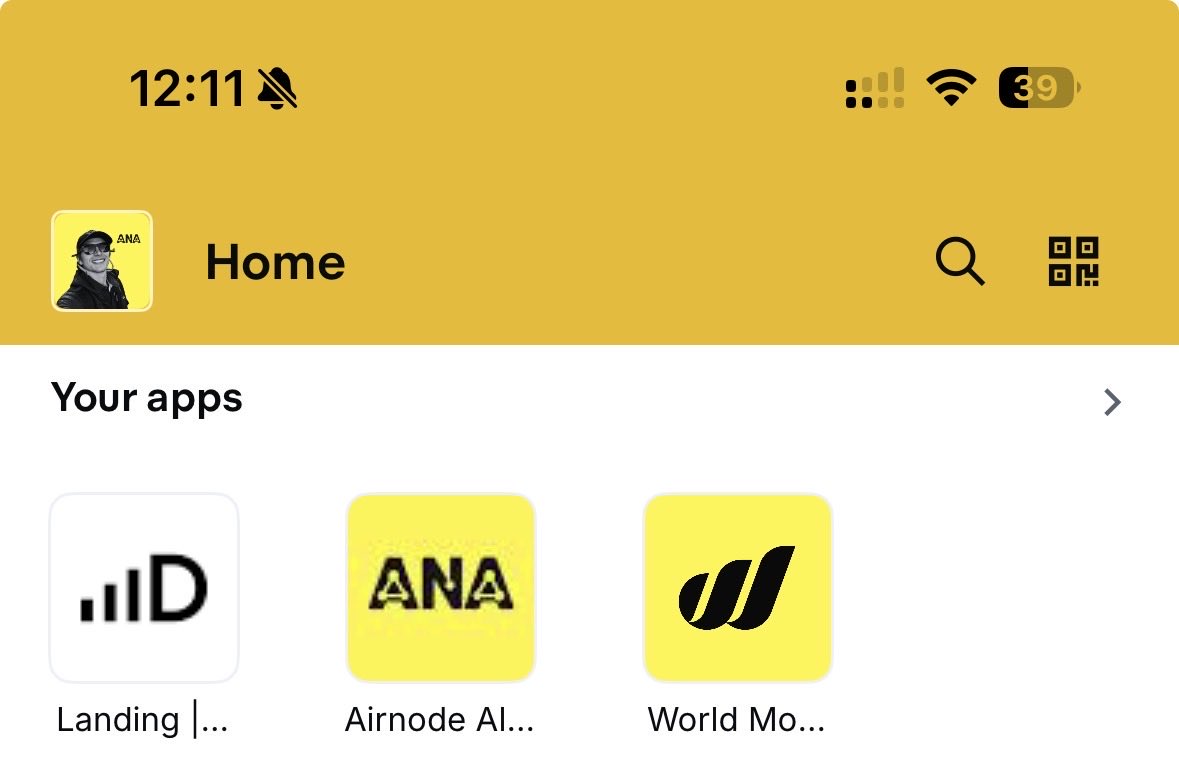 ⚡️ Only apps you need in the <a href="/base/">Base</a> app!

<a href="/wmchain/">World Mobile Chain</a> <a href="/Depinity_io/">Depinity</a> <a href="/airnodealliance/">AirNode Alliance</a>