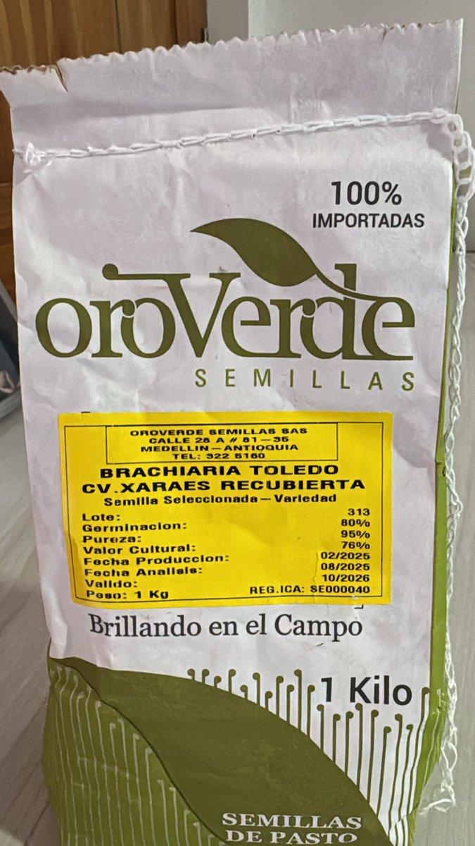 El Abogado de la Cocaina ahora es Candidato Presidencial  en Colombia .
Los invito a que siembren Pastos Oro Verde