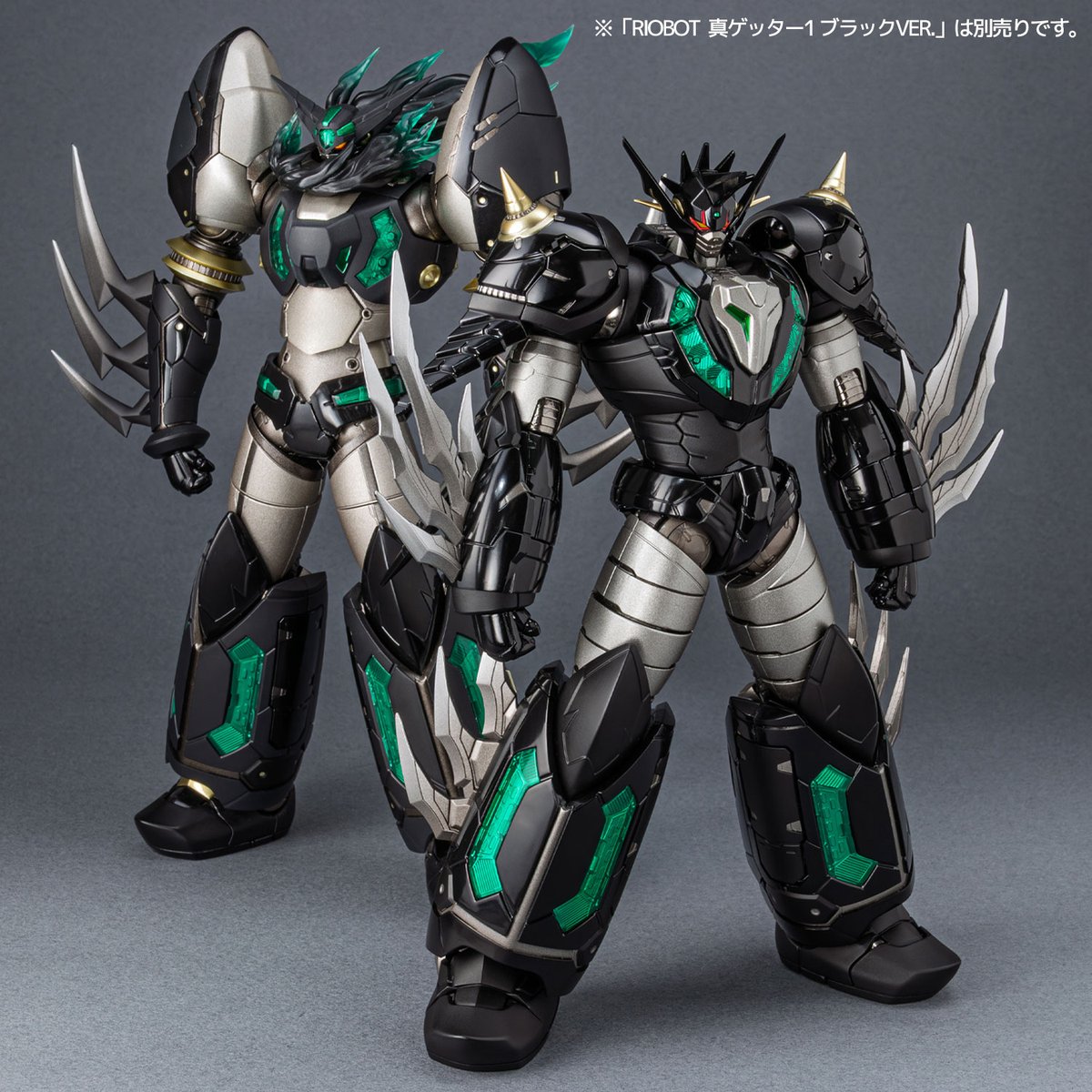 GokinMr's tweet image. Riobot  Shin Getter Dragon Black Ver. di Sentinel metalrobot.it/riobot-shin-ge… #千値練 #RIOBOT #GetterRobot #真チェンジゲッターロボ世界最後の日 #mecha #Anime #robot #sentinel