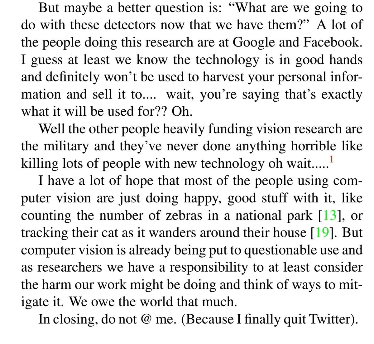 This is 10+ year old news... Pothole detection using CNN AI models is not novel. I did a thesis 7 years ago on detecting stop signs with YOLO. What's more interesting is the YOLOv3 paper. Heavily cited and the best research paper I've read. arxiv.org/abs/1804.02767