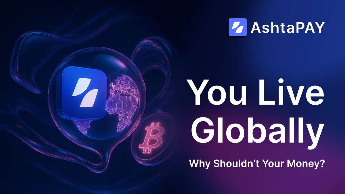 ashta_pay's tweet image. Don't Restrict Your Life!
In 2025, everyone moves around the world and capital moves along... 🔄
If you are a global citizes, why should your money be different? Choose a new way, with #AshtaPAY! 🤳🌍
#Payments #Crypto #Blockchain #Fintech