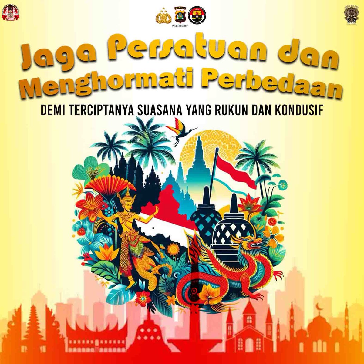 Lantas_Buleleng's tweet image. Jaga persatuan dan menghormati perbedaan demi terciptanya suasana yang rukun dan kondusif 🇮🇩

#polresbuleleng #goakpoleng #rukun #kondusif #humanisme