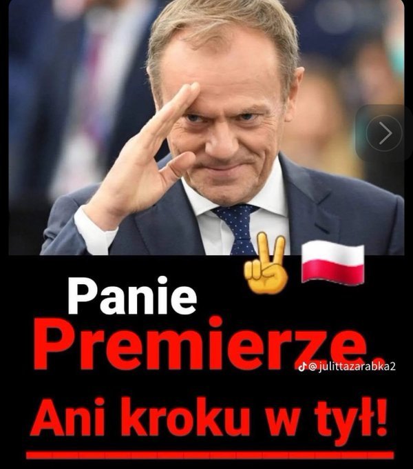 Adam Banan (@adam_banaszek) on Twitter photo <a href="/donaldtusk/">Donald Tusk</a> 🔴Ani kroku wstecz Panie Premierze <a href="/donaldtusk/">Donald Tusk</a> 🇵🇱
#DwaLataPrzełomu
#RobimyNieGadamy
#SiećNaWybory2027 <a href="/donaldtusk/">Donald Tusk</a> 🔴Ani kroku wstecz Panie Premierze <a href="/donaldtusk/">Donald Tusk</a> 🇵🇱
#DwaLataPrzełomu
#RobimyNieGadamy
#SiećNaWybory2027