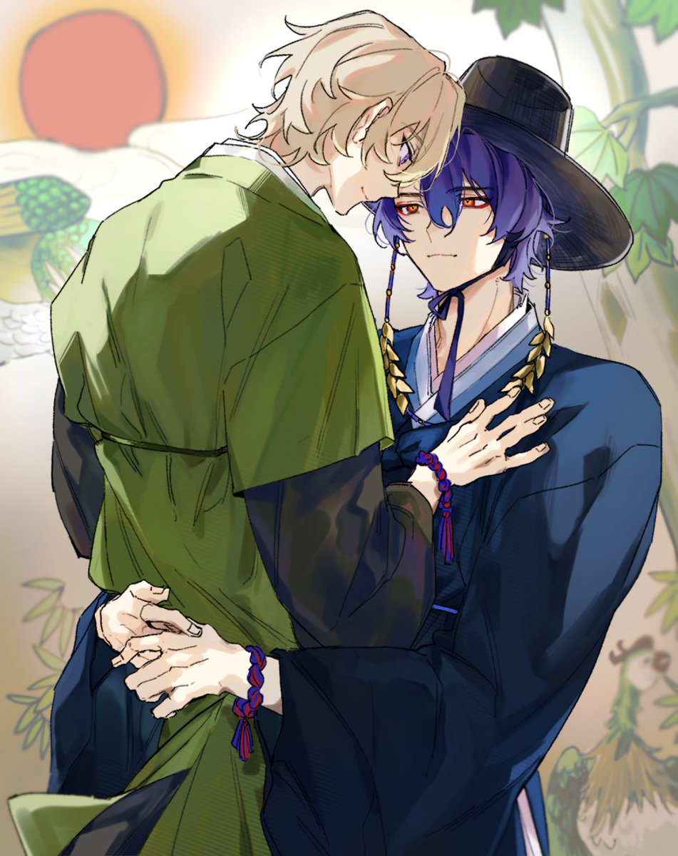 베트남쪽 행사에서 🛁🦚한복입혀서 협력했습니다~ 감사합니다~