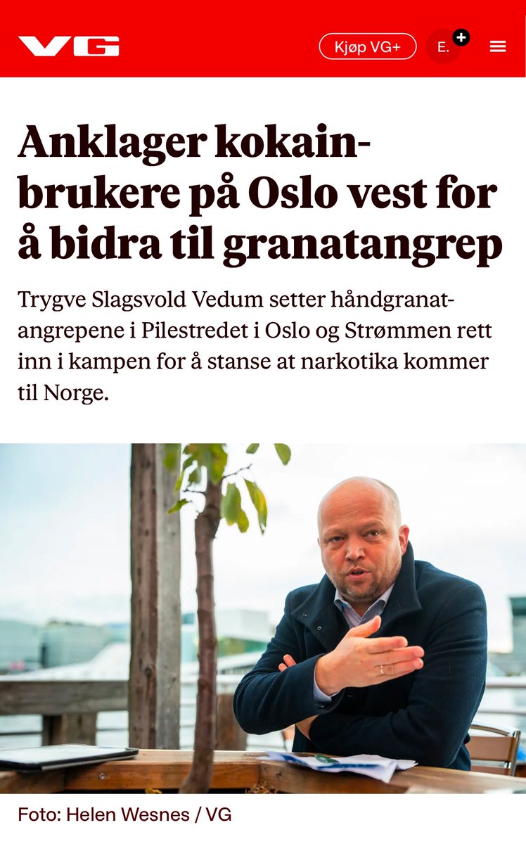 Trump og Vedum angriper narkotikaproblematikken på ulike måter. 🇺🇸🇳🇴