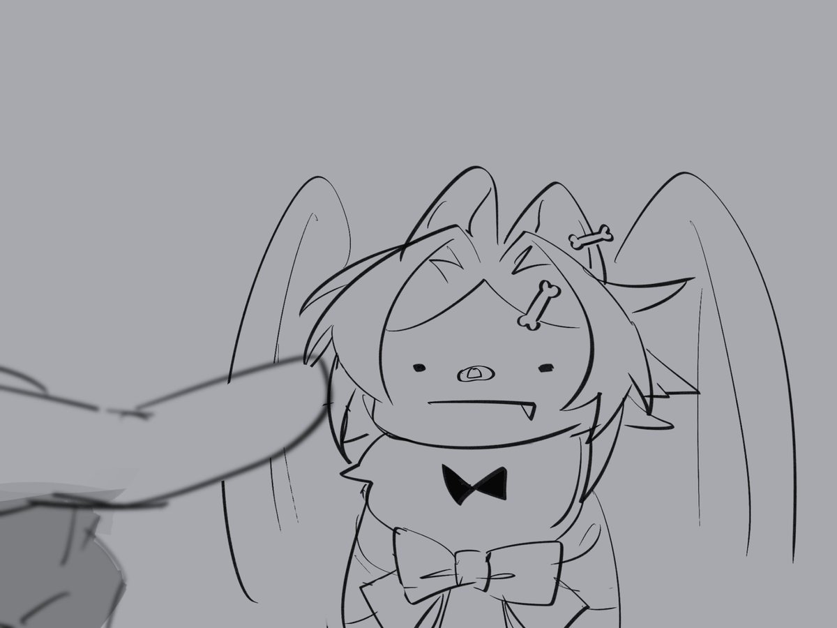 0223_ii's tweet photo. ネタ動画作ろうとしたままサボってる過去絵 右の子のパパ https://t.co/dGWEi08L8d