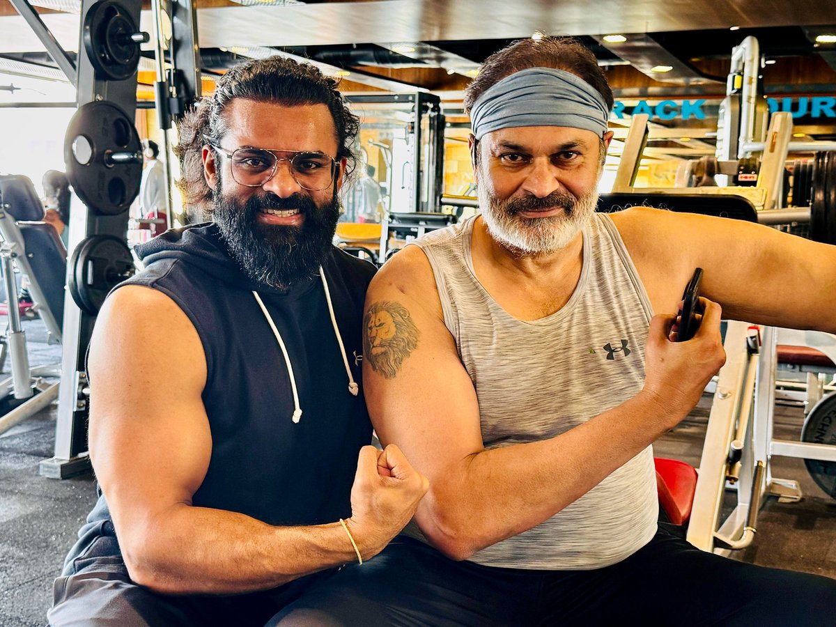 Naga Babu Konidela (@nagababuoffl) on Twitter photo Some may not be born our sons,they may be nephews, companions, or kindred souls.
Yet through their unconditional love, they win our hearts and become as dear as our own. <a href="/IamSaiDharamTej/">Sai Dharam Tej</a>
Tejubabu, you are my son in spirit and soul.
Love you deeply. Wishing you many more joyful Some may not be born our sons,they may be nephews, companions, or kindred souls.
Yet through their unconditional love, they win our hearts and become as dear as our own. <a href="/IamSaiDharamTej/">Sai Dharam Tej</a>
Tejubabu, you are my son in spirit and soul.
Love you deeply. Wishing you many more joyful