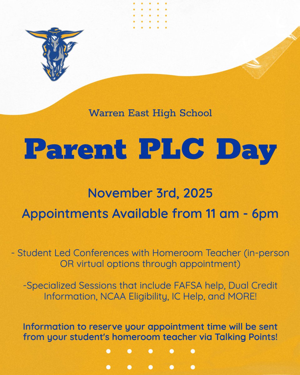 Warren East High School tweet media