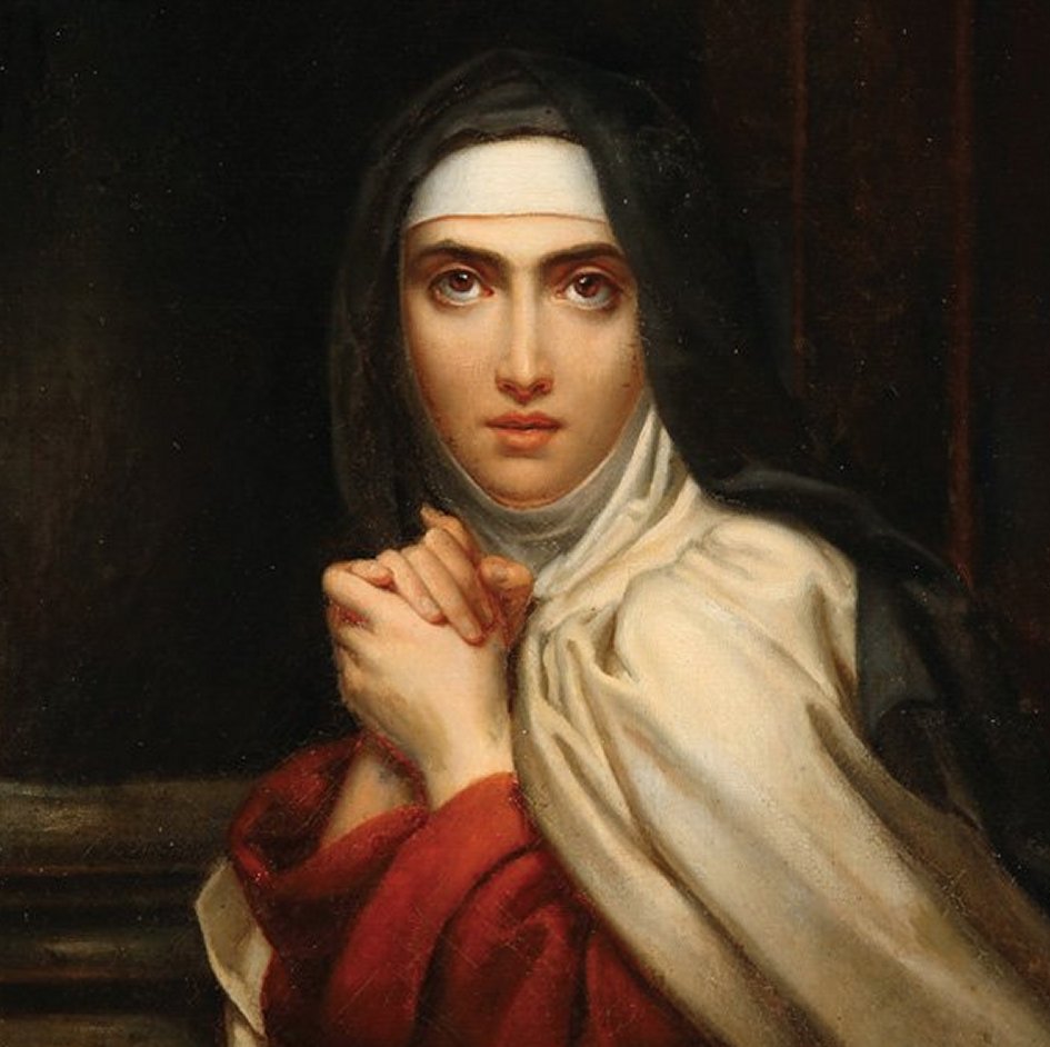 Santa Teresa de Ávila, Doutora da Igreja 

15 de outubro

Nascida no dia 28 de março de 1515, foi educada com os irmãos dentro do exemplo e dos princípios cristãos. Seu amor ao Cristo a fez planejar fugir de casa aos sete anos, para entregar-se ao martírio.
Na adolescência Teresa