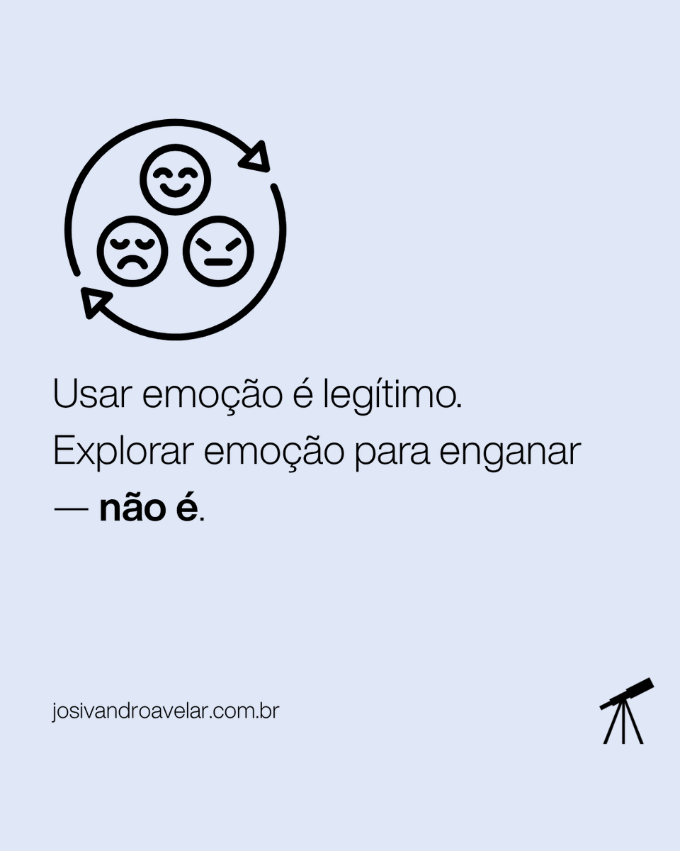 josivandro's tweet image. ⚡ A verdade conecta. A manipulação cobra caro.
👉 Descubra como manter sua comunicação ética, humana e consciente.

#ContentTalks #ÉticaNaComunicação #CriadoresDeConteúdo #Comunicação #MarketingDigital #Responsabilidade