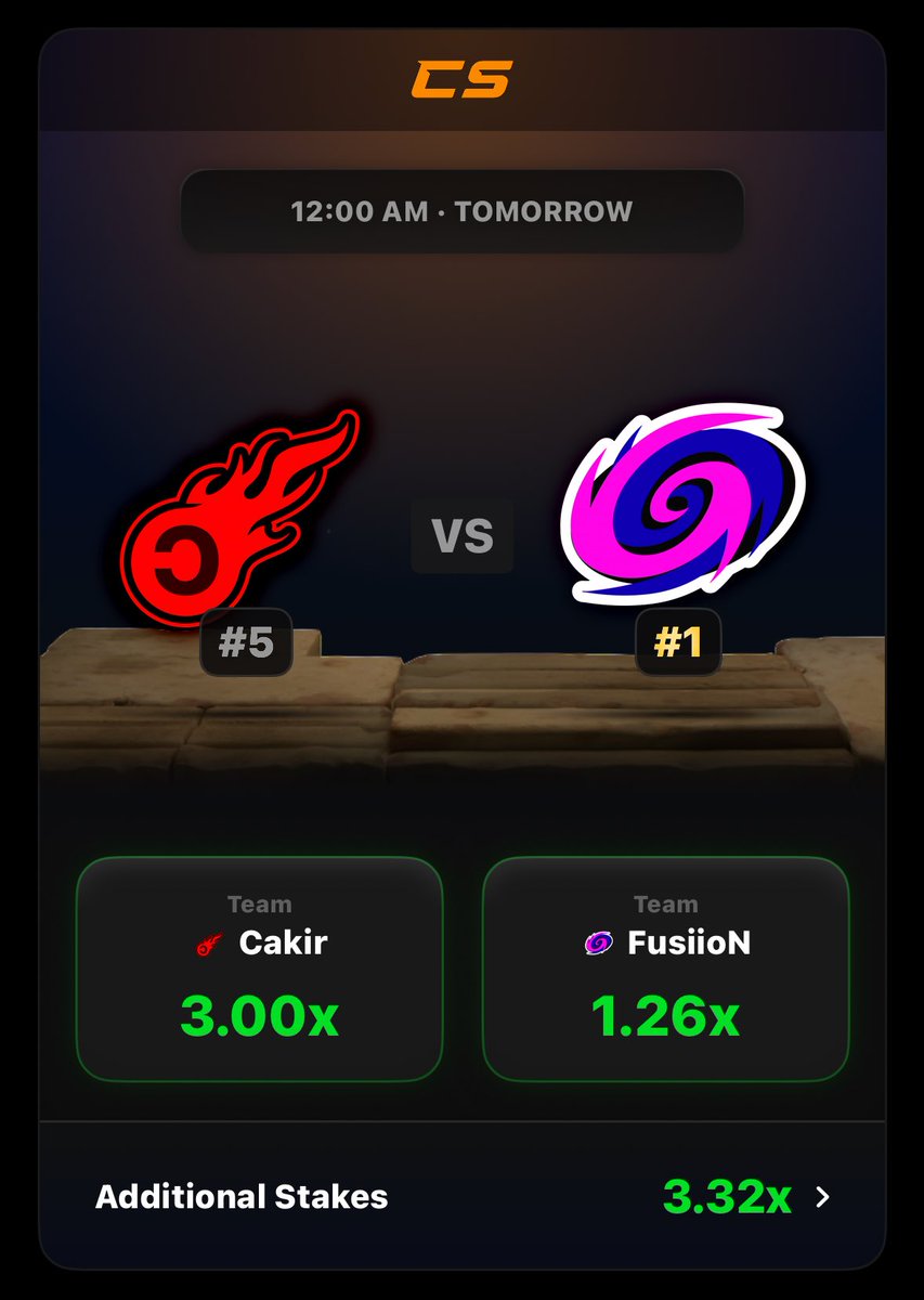 Tuesday Night Counter-Strike 🔥

 11PM EST: langour &amp; Coco 🆚 <a href="/dkradd/">dk</a> &amp; <a href="/lyekuu/">anna</a> 

11:30PM EST: Trick &amp; Goodbye 🆚 <a href="/Tiski_CS/">Tiski</a> &amp; FatguyCS2

12AM EST: <a href="/twigscs/">Cole 🇱🇧</a> &amp; <a href="/1ShawTa/">Kev Kev</a> 🆚 <a href="/Laboomcs/">cherimoya</a> &amp; <a href="/no1nxcs/">no1nx</a> 

1AM EST: <a href="/cakircs/">Cakir</a> &amp; <a href="/claasic_CS2/">claasic</a> 🆚 <a href="/fusiion_gg/">FusiioN // NuT</a> &amp; <a href="/EdgeCS2/">Edge</a>