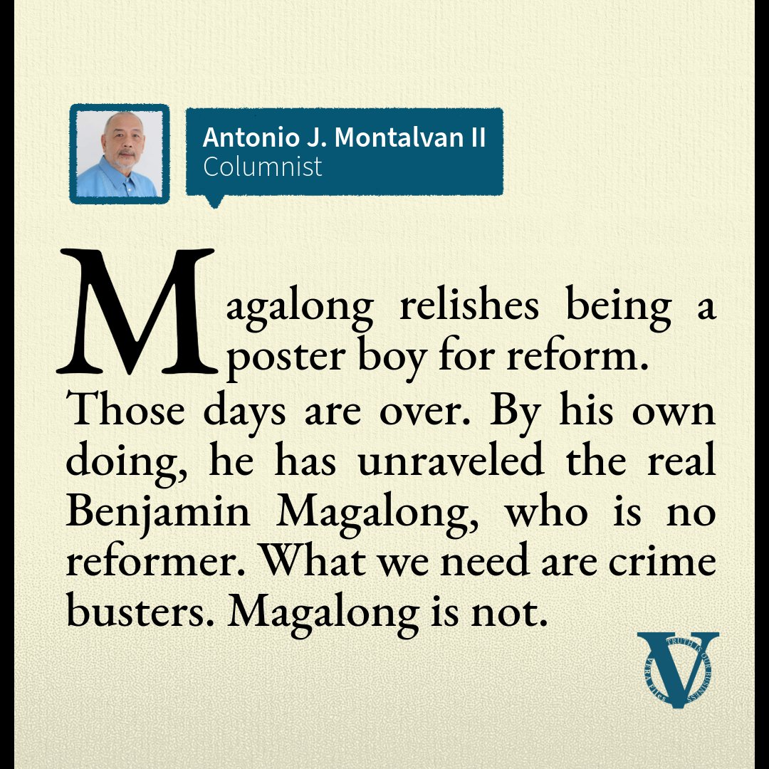 verafiles's tweet image. Baguio City Mayor Benjamin Magalong carried secrets with him. And one by one they're being revealed. The names he concealed for three years are now out in the open and will expose him as a Duterte protector.
Read the full commentary here: vera.ph/4h7v79b
