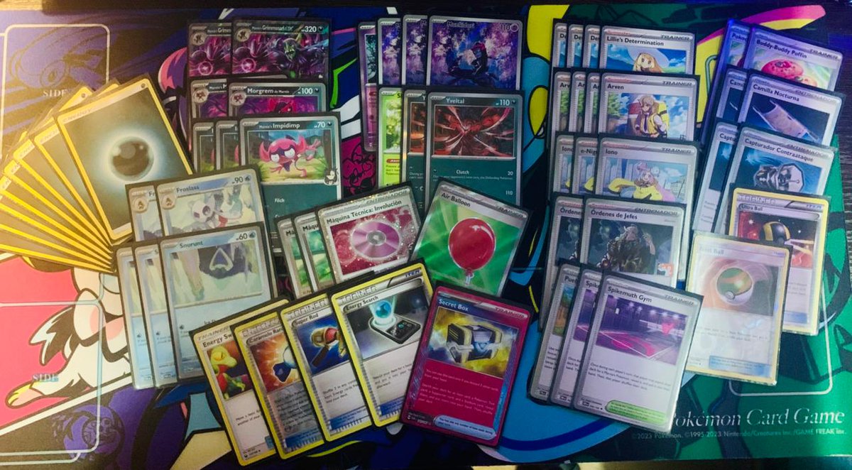 kaaseii's tweet photo. 1/23 players con Grimsnarl Munkidori🐒

MegaLatiasDonkBox ? W 
Ceruledge W 
Garde/Jelly T 
Garde/Jelly W 
DragaDusk W  

Primer League Challenge de la temporada mas que contento
nunca use el eswitch, lillie mvp.
#PokemonTCG https://t.co/jSbk1ldZXe