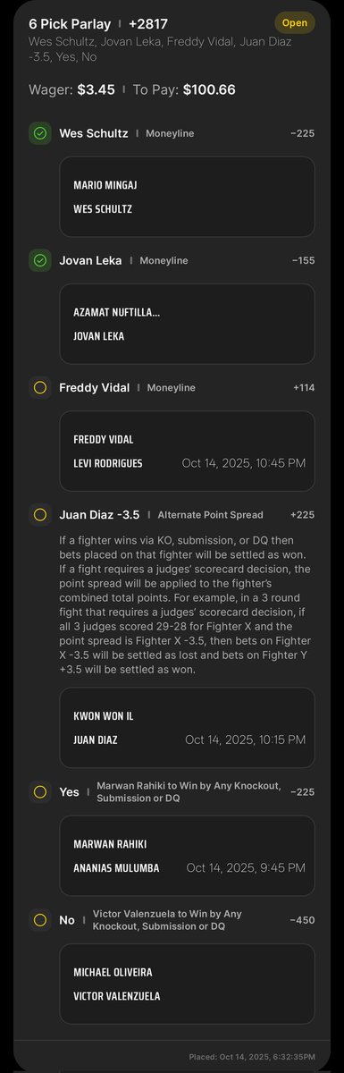 webdevirv's tweet image. Oliveira ✅
Schultz ✅
Diaz ✅
Leka ✅
Rahiki ✅
ALL UP TO VIDAL FOR THE X PLAY!!!