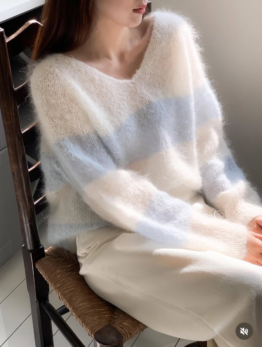 ppuda_doo_D's tweet photo. 🧶 솜솜뜨개 슈크림스웨터 뜨는 타래 https://t.co/Knl8hZ057V
