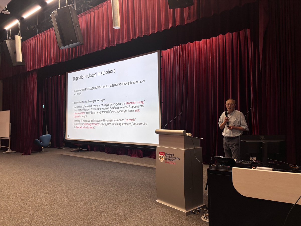 Professor Zoltán Kövecses delivered a thought-provoking lecture on Embodied cognition in context at the SoH Distinguished Lecture on 7 Oct. He explored how emotions like anger are expressed through embodied metaphors across languages.
📺tiny.cc/70ut001