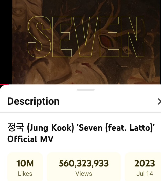 Stream Seven MV to 1B.
youtu.be/QU9c0053UAU?si…