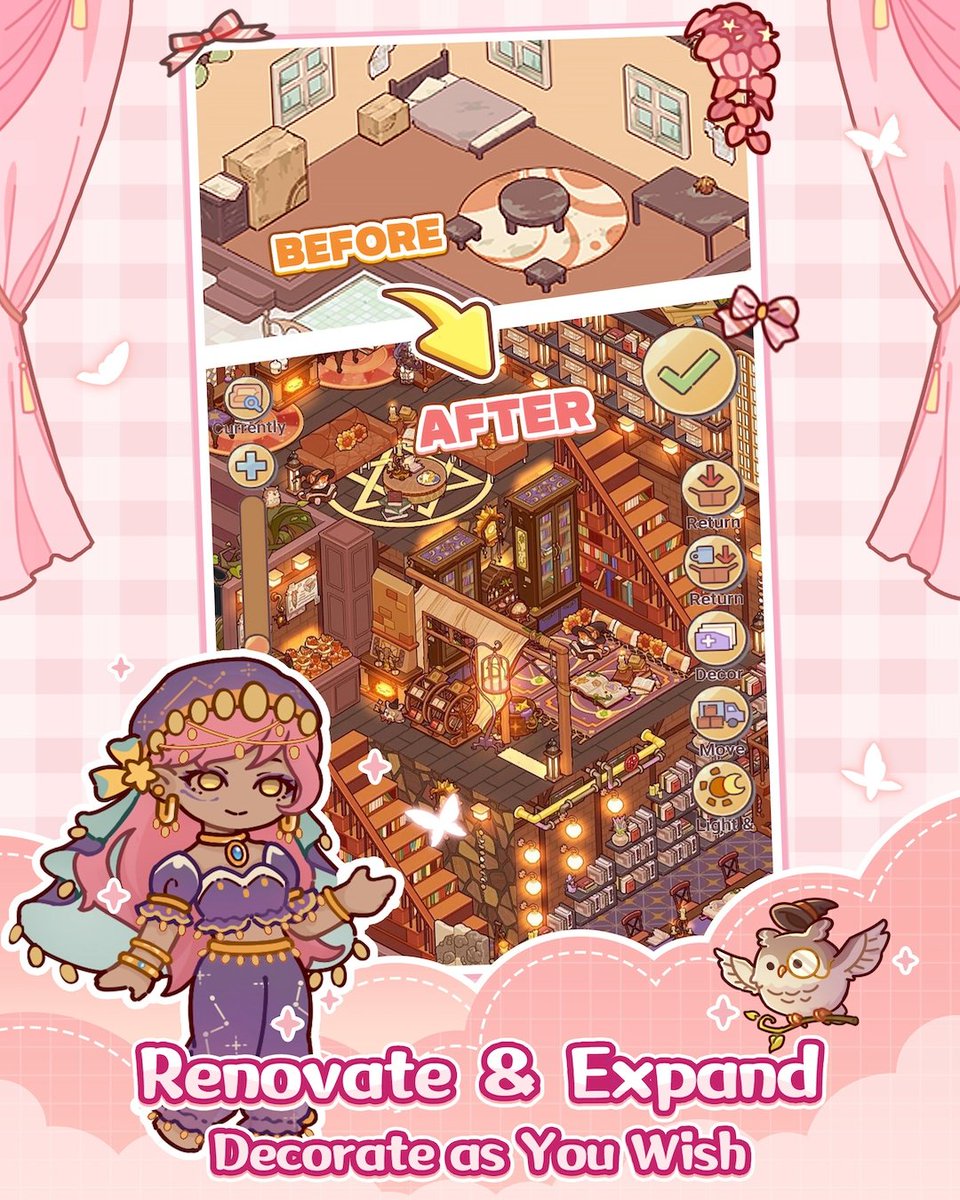 MyLeisureTime_'s tweet photo. 💐 Curious about Muchi's life in Yoyo Town?
Let's take a look!
#MyLeisureTime #GlobalLaunch #CozyGame #LifeSim #DesignGame #MochiCat
IG: https://t.co/LqrNQwIFgj
FB: https://t.co/2WpoCSYO1t https://t.co/YqFyPJDPkh