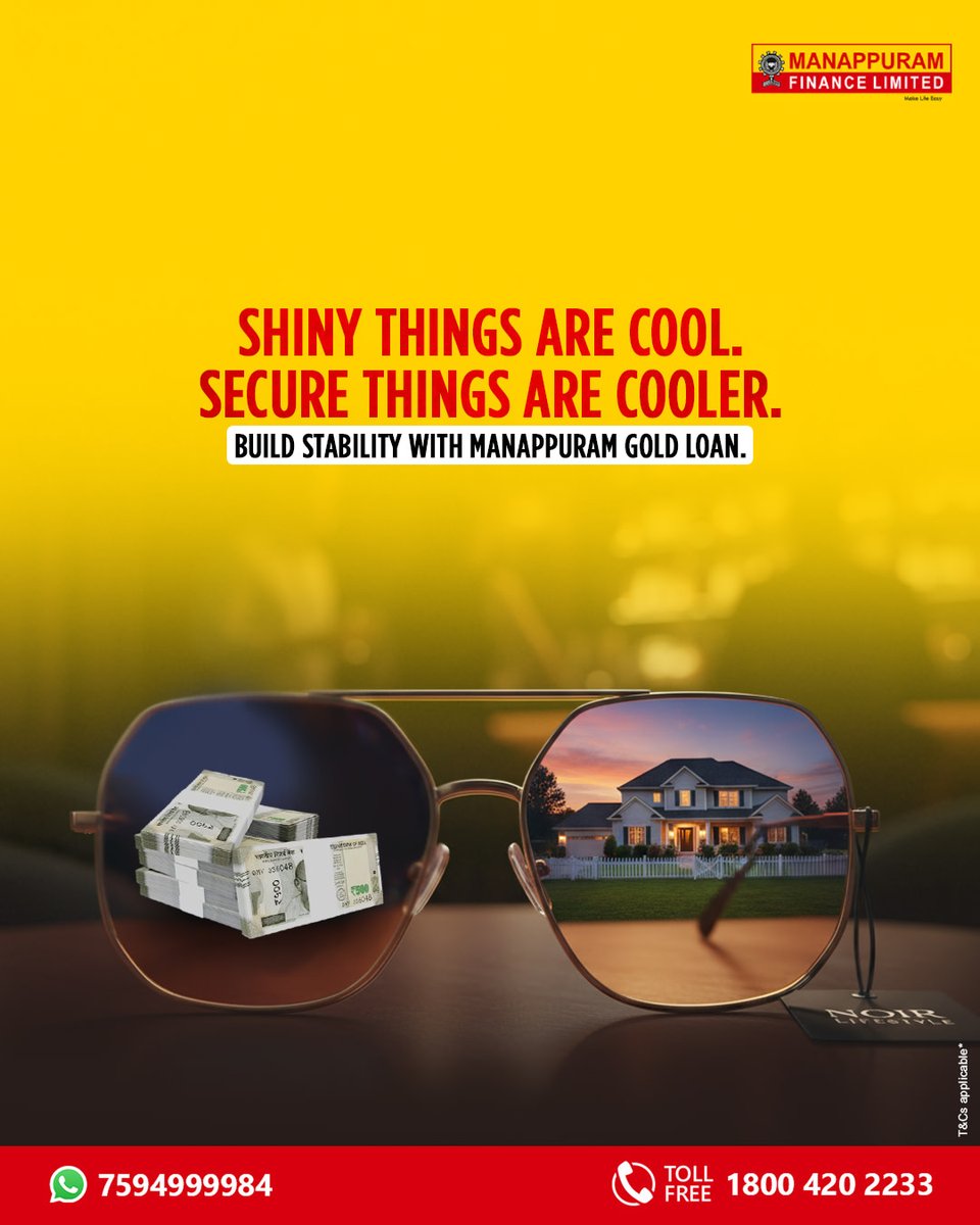 ManappuramMAFIL's tweet photo. Your gold is more than fashion, it’s your financial safety net. With Manappuram Gold Loan, turn style into security and plans into progress.

Apply now: https://t.co/slbX3M3Nrm

*T &amp; C Apply

#UnlockWithManappuram #GoldThatWorks #SmartUseOfGold #LowerInterestLoans #GoldForGoals https://t.co/I9bOqUbi2X