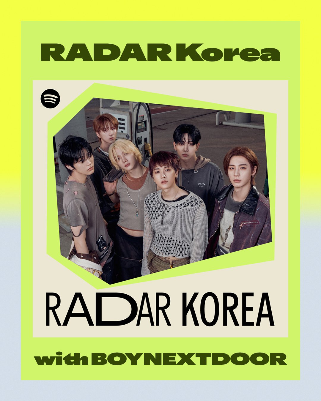 스포티파이 RADAR Korea 이미지