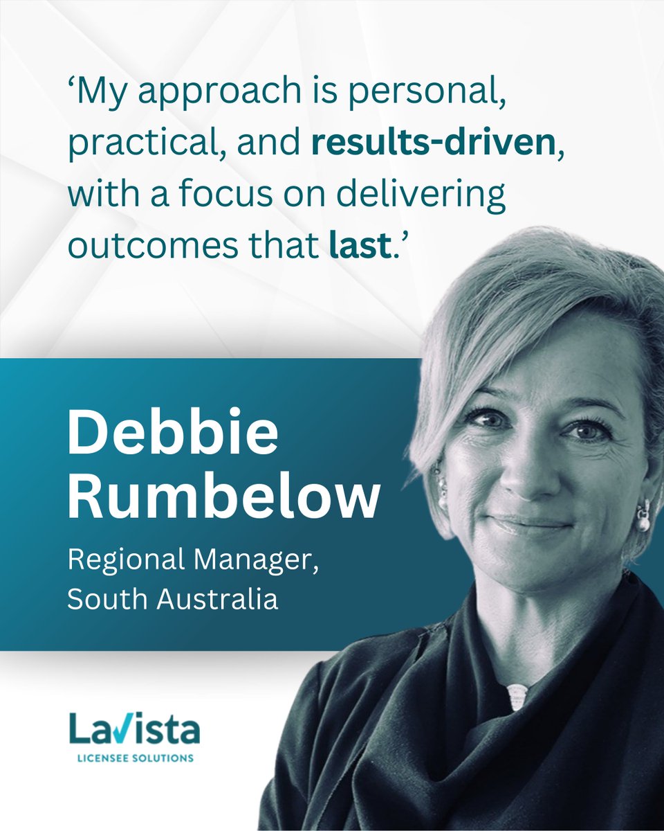 We're dedicated to supporting advice practices Australia-wide, with the help of our exceptional regional managers like Debbie. Learn how we can help your practice thrive 🔗 bit.ly/4mrzfSa #lavistalicenseesolutions #dealerservices