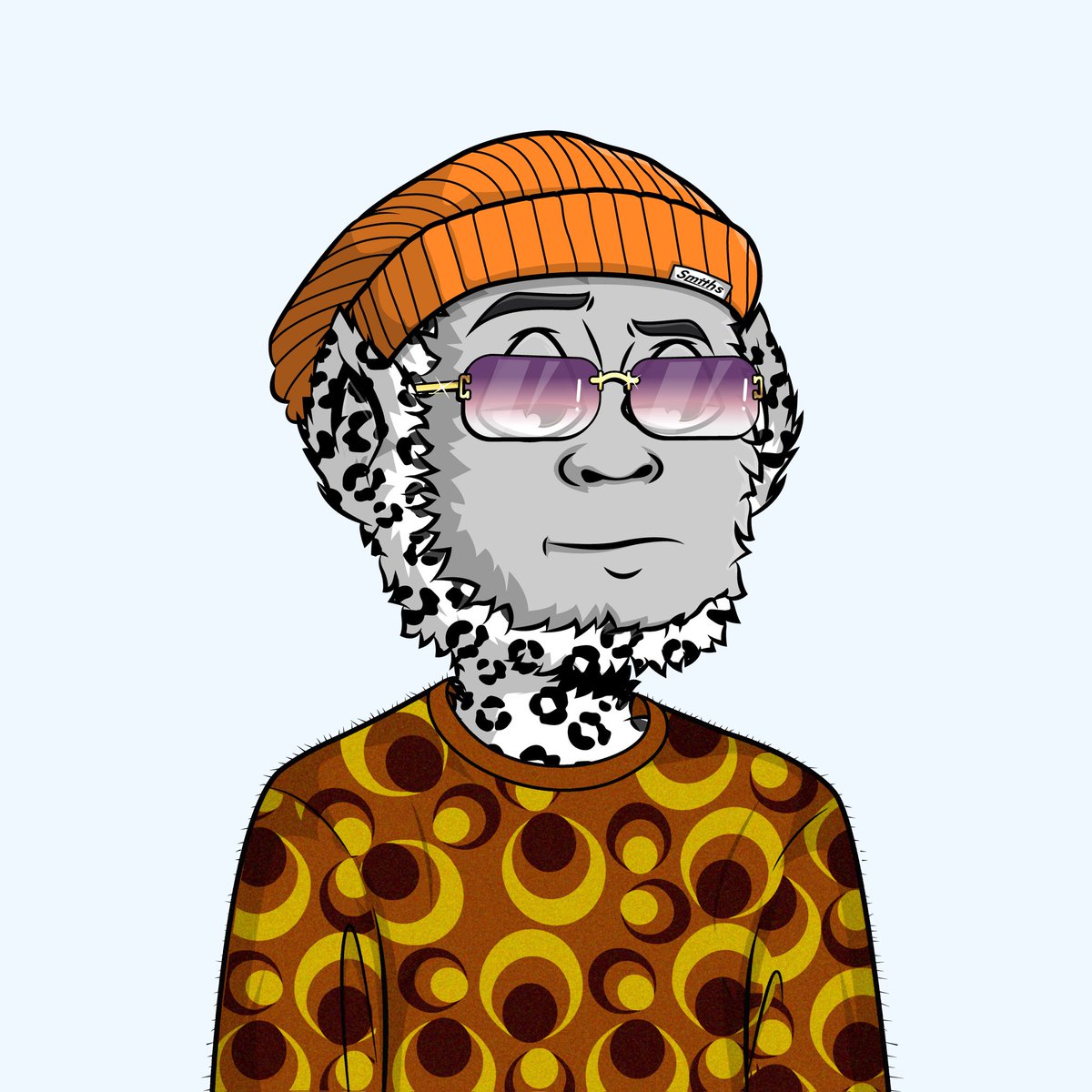 Late night vibes chilling in my 70s sweater inspired by Eric Foreman.