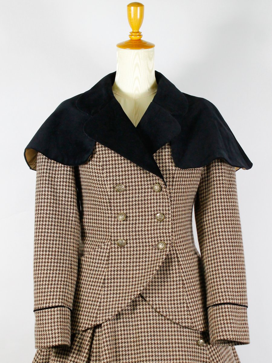 c72ヴィクトリアンメイデン【リボン付きセーラーカラーコート