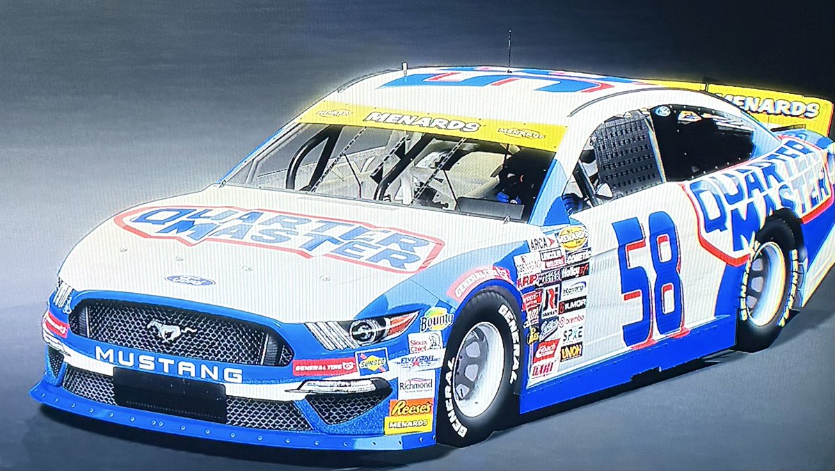 My new paint scheme in NASCAR 25